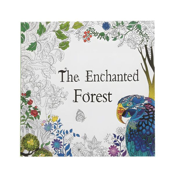 Enchanted Forest Adult Creative Relaxation Coloring Book