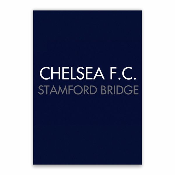 Chelsea Football Club Stamford Bridge Poster