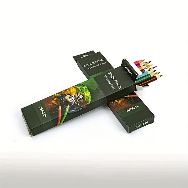 12Colored Pencils Professional Oil Color Pencils Set for Students Adults