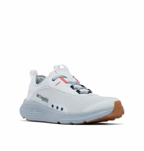 Columbia Men's Castback PFG Shoes - Cirrus Grey/Sunset Red