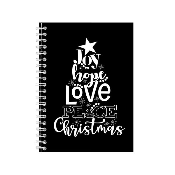 Christmas 2 Notebook Gift Idea Writing Book Notepad Pad 37