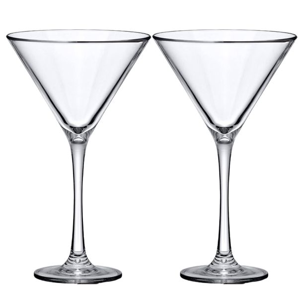 2 Pieces Martini Wine Glass Cocktail Glass Cups Drinkware Wedding Festival