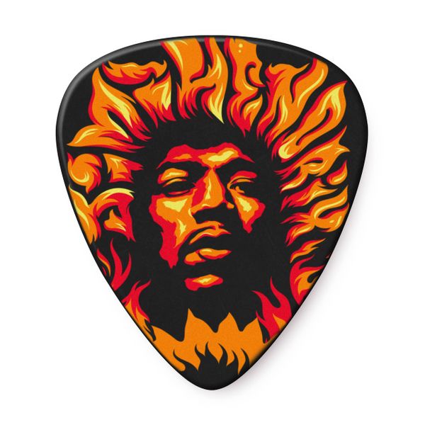 Jimi Hendrix '69 Psych Series Voodoo Fire Guitar Picks