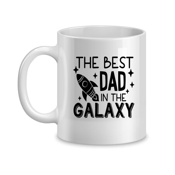 Galaxy Coffee Mug for Him Father's Day Graphic Cups Design Men Present 051