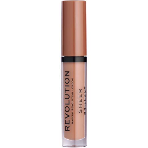 Revolution Sheer Brilliant Lip Lipgloss 121 Head Turner 3ml