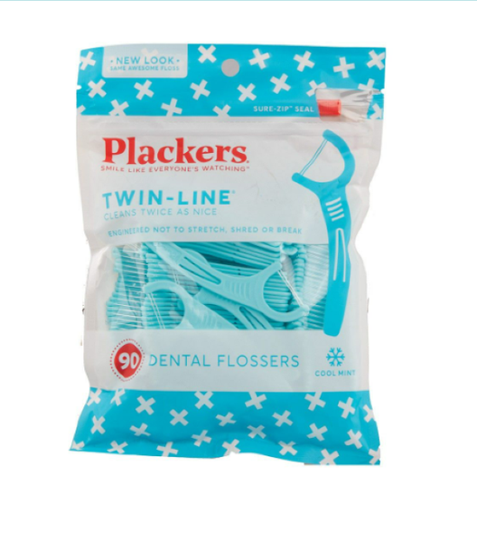Plackers Flossers Twin Line 90ct