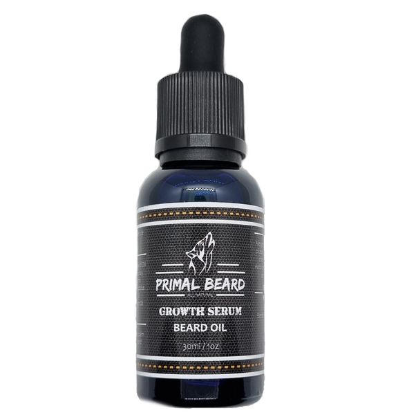 Primal Beard - Beard Oil Growth Serum - 30ml