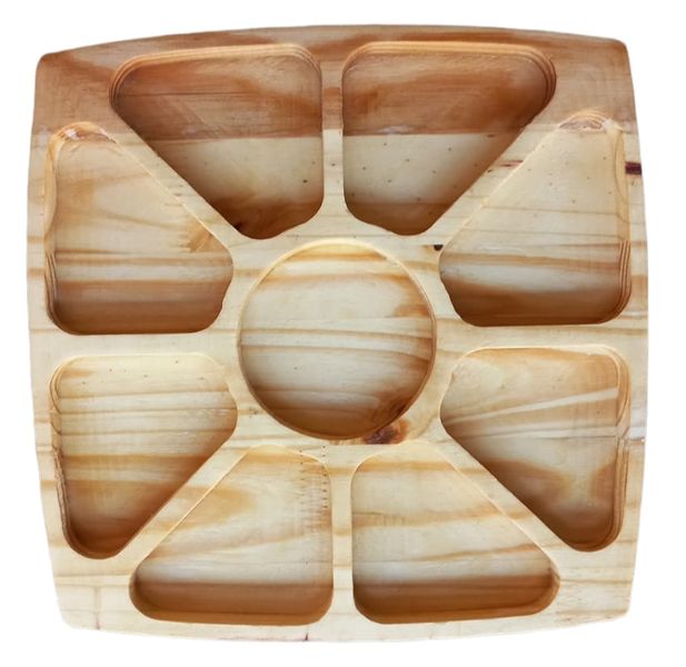 8 Pocket Snack Tray