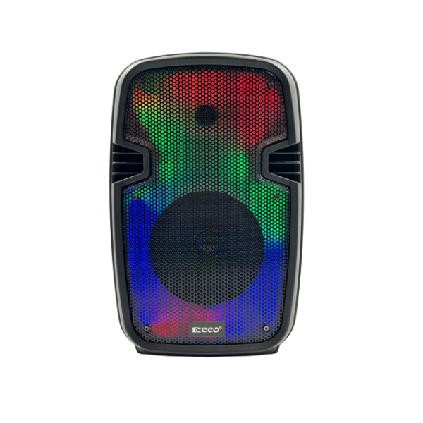 8'' Bluetooth Portable Speaker with Karaoke Mic