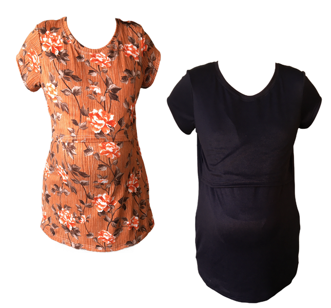 2 Pack-Burnt Orange &amp; Black image