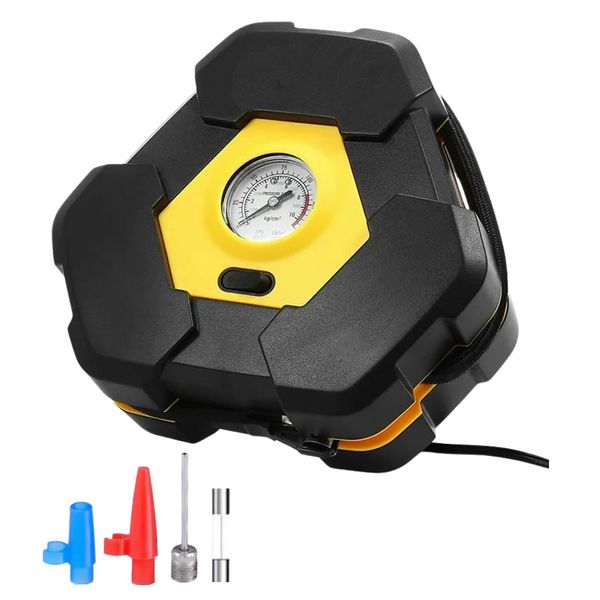 12V Tyre Inflator Pressure Gauge with Needle Indicator