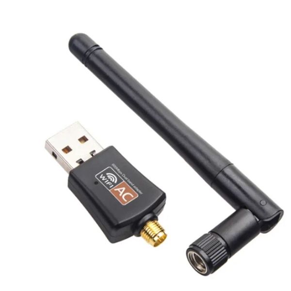600Mbps Dual-Band USB WiFi Adapter WD-4505AC 2DB Antenna