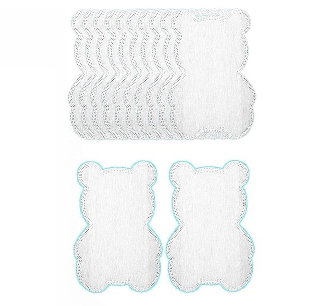 50 Piece Disposable Armpit Sweat Pads Pure Cotton Sweat-Absorbing