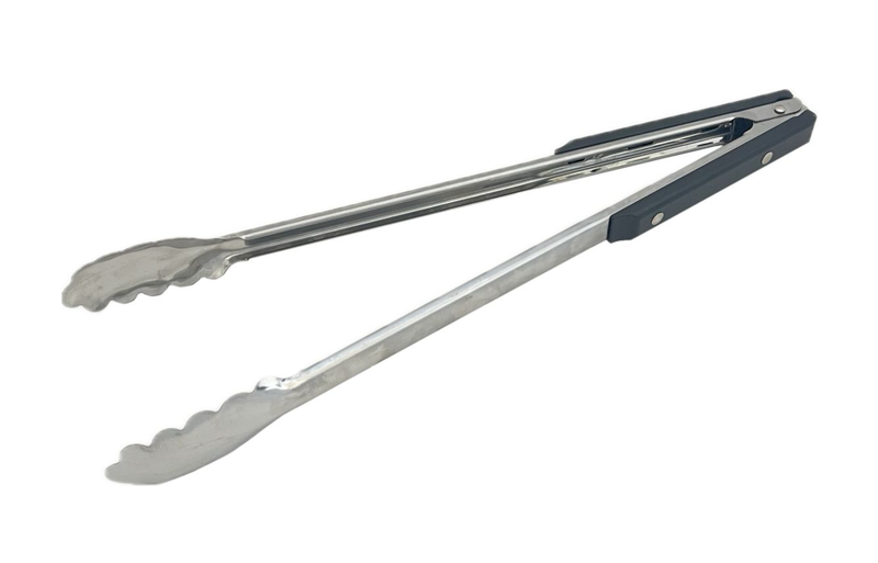 Stainless Steel 55cm Long Tong - Black Handle
