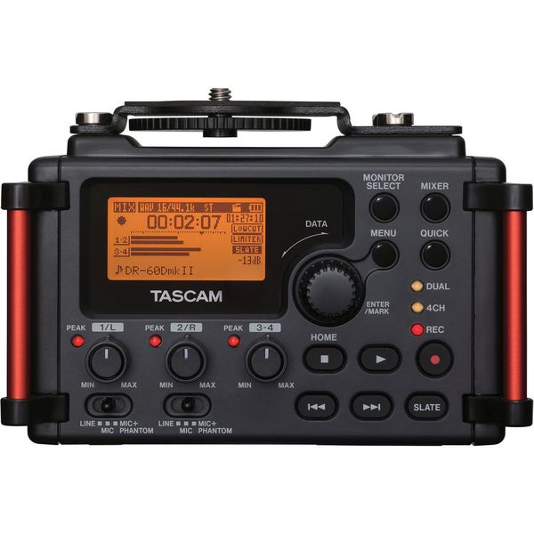 Tascam DR-60DmkII Multitrack Field Recorder for DLSR camera