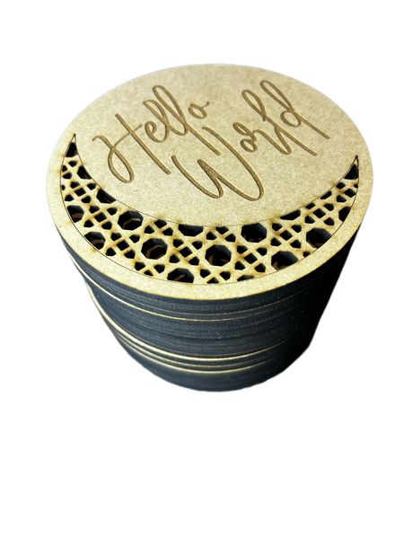 Rattan Milestone Cards 28 Discs Moon Circle For Baby Shower Newborn Gift