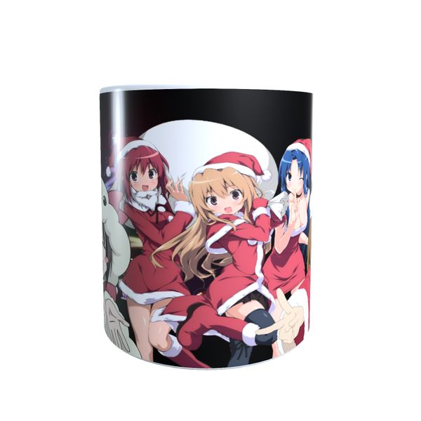 Cute Anime Girls Christmas - Anime Waifu Christmas Coffee Mug