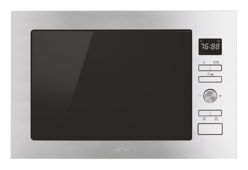 Smeg FMI425X Built in Microwave with Grill