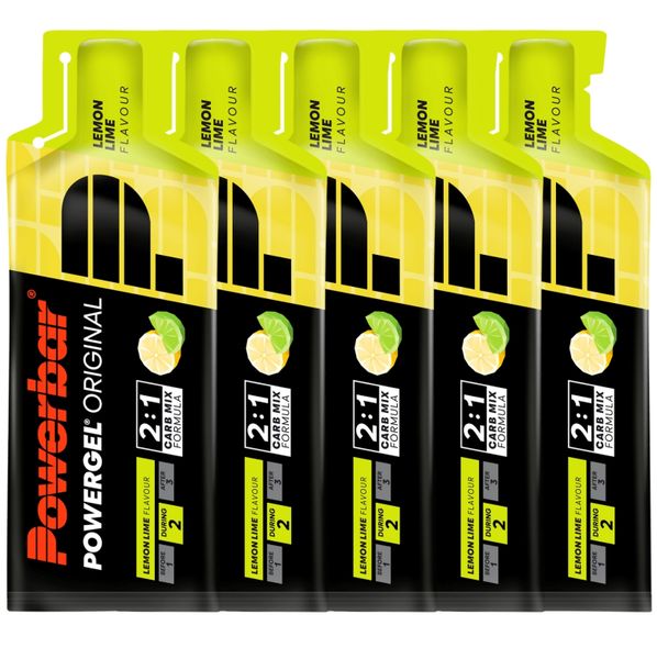 PowerBar PowerGel Original Lemon Lime 41gr (5 Pack)