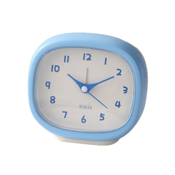 Minimalist Fresh Blue Small Alarm Clock