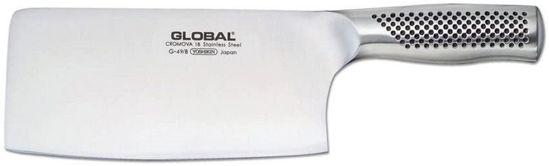 Knives Chop &amp; Slice 7-Inch Chinese Chef's Knife/Cleaver, Stainless Steel