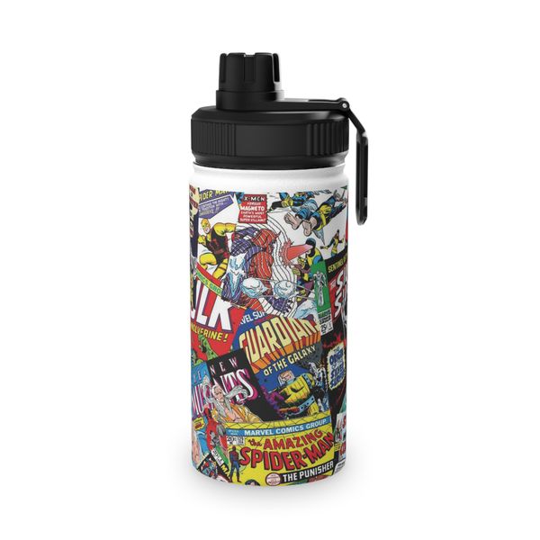 Heroes Stainless Steel Water Bottle, Sports Lid