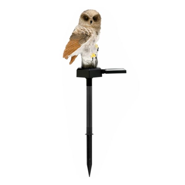 Garden Solar Owl Garden Light Outdoor LED Lawn Lamp