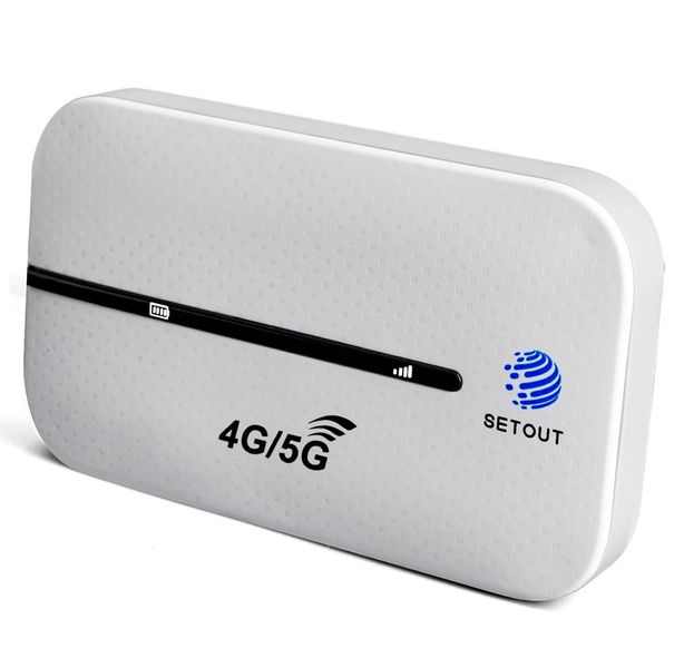 SET OUT 4G/5G Wireless Advanced Mobile WiFi Router with SIM card slot
