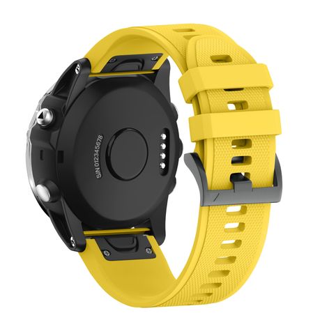 Garmin fenix 5 outlet yellow band