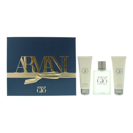 Giorgio Armani Acqua Di Gio 3 Piece EDT Gift Set Parallel Import