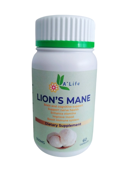 Lion's Mane Mushroom 500mg (60 Capsules)