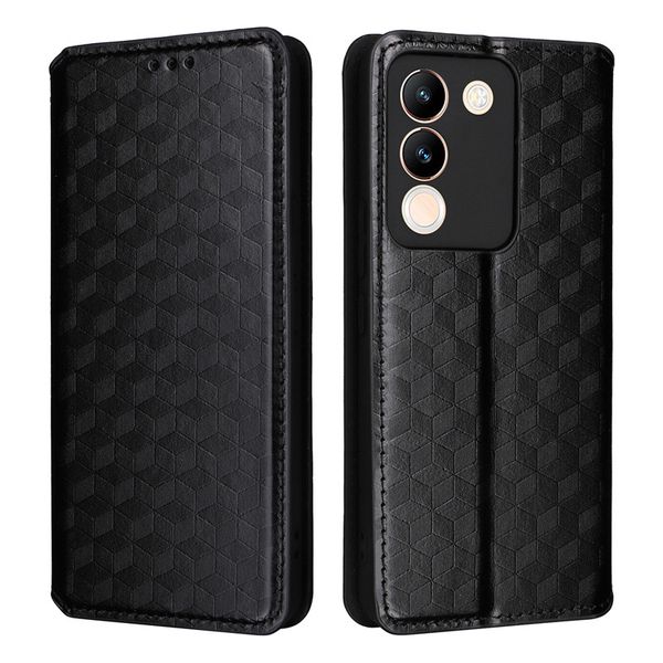 Flip Cover Compatible With Vivo V29E Shockproof Leather Cover