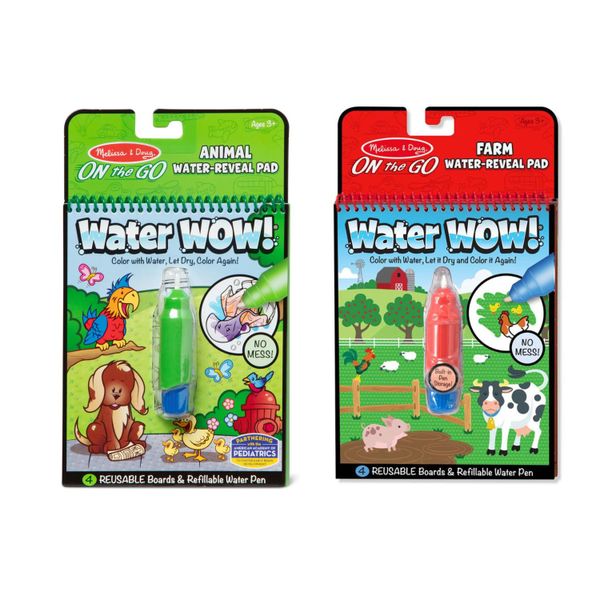 Melissa &amp; Doug Water Wow Animals &amp; Farm
