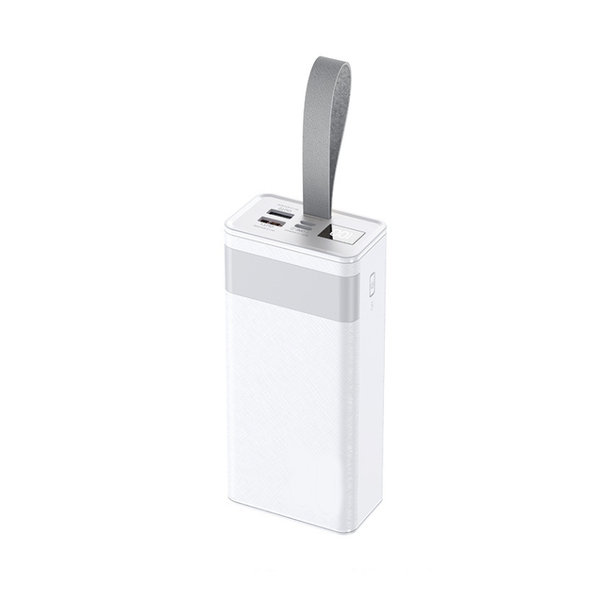 30000mAh High-Performance 12W Power Bank with LED Light AN-12 - White