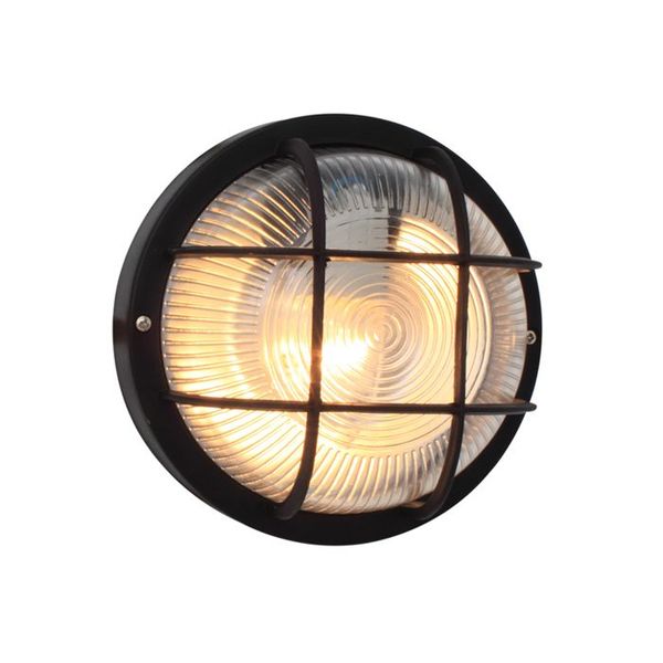 Eurolux - Bulkhead Round &amp; Grid Black