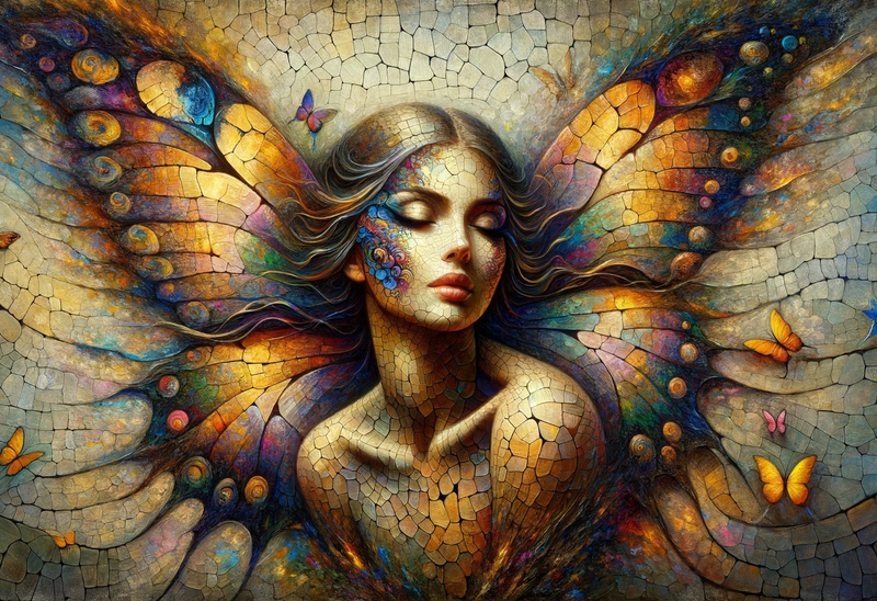 Canvas Wall Art Home Decor - Butterfly Wings