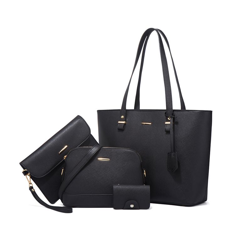 Tote Bags For Women 4 in 1 Shoulder Bag - Black | Shop Today. Get it ...