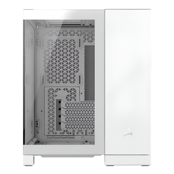 Tower Dual Chamber Pc Case - White image