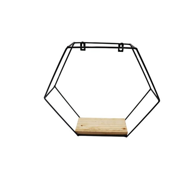 Hexagonal Wall Shelf