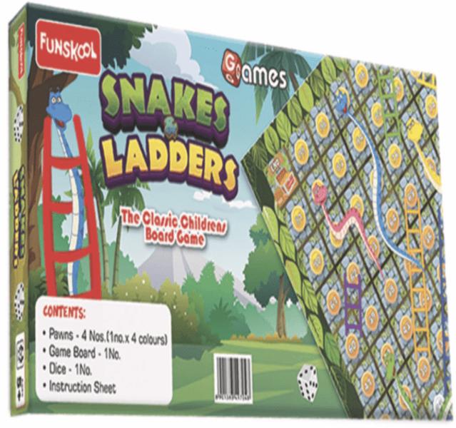 Funskool Games Snakes and Ladders - Classic Board Game