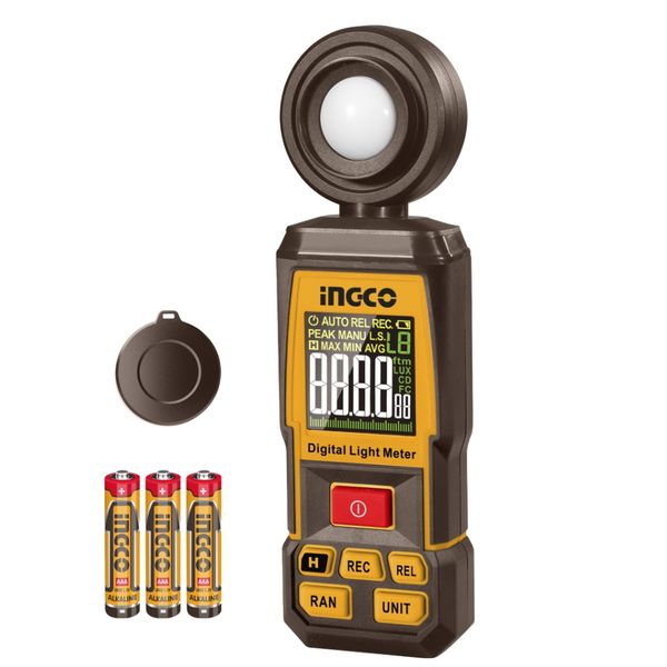 Ingco - Digital Light Luxmeter - Precision Light Measurement Tool