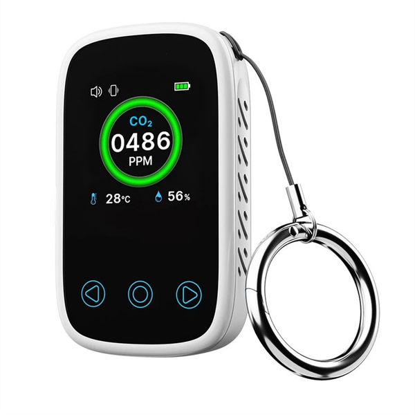 3 In 1 Air Quality Meter Co2 Temp Humidity Tester Lcd Screen