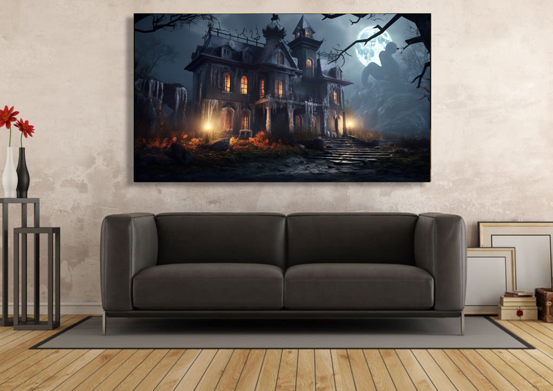 Canvas Wall Art -Mysterious Jeker Abstract - IM0204
