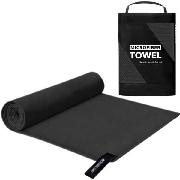Beach Towel Absorbent with Bag For Gym Camping swim Shower Pool