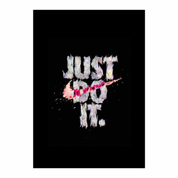 Nike Just Do It Black - A1 Poster