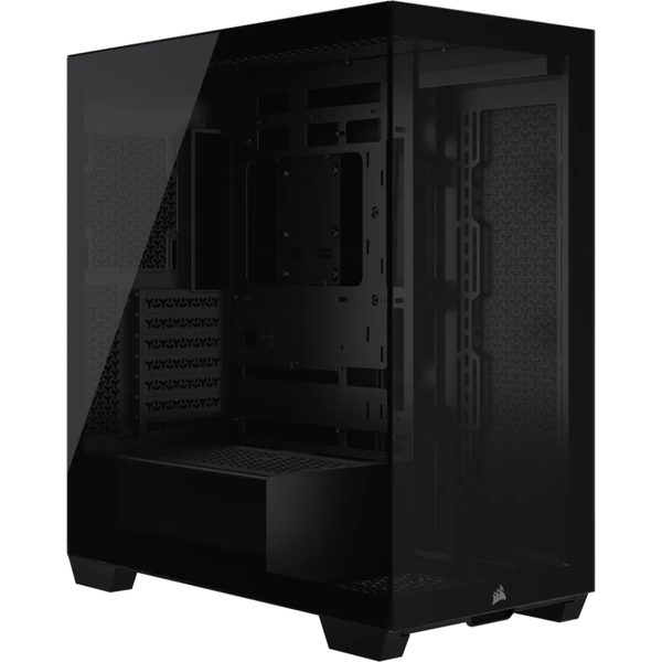 Corsair 3500X Computer Box - Midi Computer Tower - Black ATX PC Case