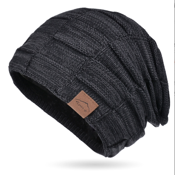Winter Hat Warm Outdoor Knitted Wool Hat Casual Stretch Crochet Beanies Hat