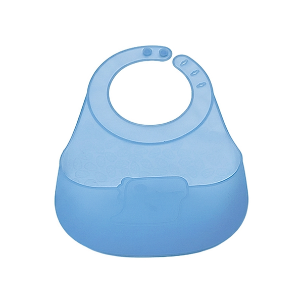 3 Pack - Food-Grade Silicone Baby Feeding Bib