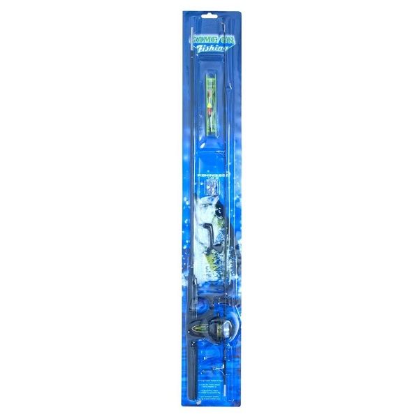2 Piece Fishing Pole and Reel Kit