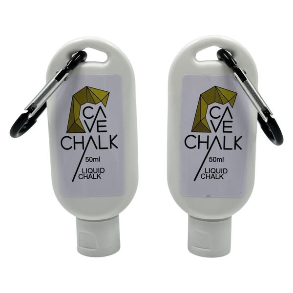 Liquid Chalk by Cave Sports Superior Grip Liquid Chalk - Pack of 2 x 50ml